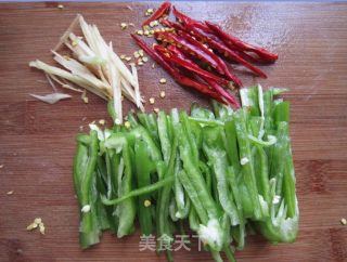 Mustard Green Pepper Shredded Pork recipe