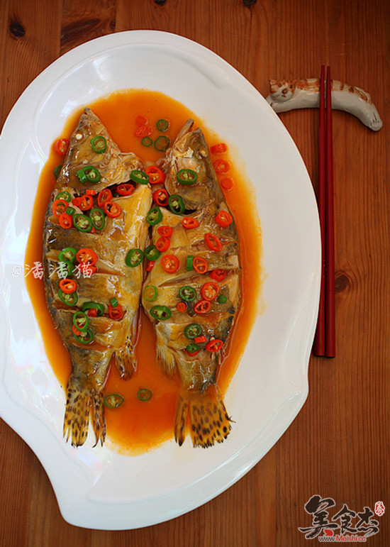 Hunan Version of Smelly Mandarin Fish recipe