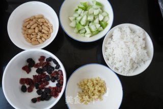 [guangdong] Mixed Fruit Ginger Fried Rice​​​​ recipe