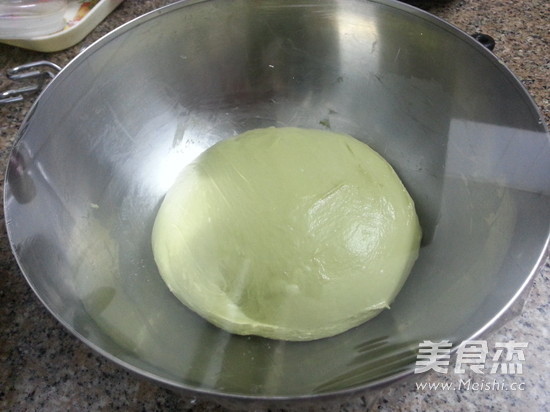 Matcha Potato Salty Bread recipe