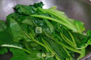 Spinach with Tahini Sauce recipe