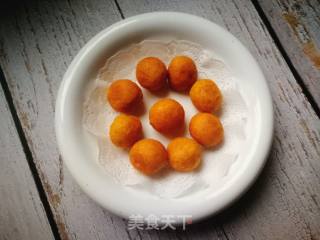 #团圆饭#fried Sweet Potato Meatballs recipe