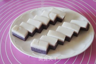 Yam Purple Sweet Potato Osmanthus Cake recipe