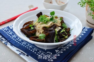 Fungus Enoki Mushroom with Cold Dressing recipe