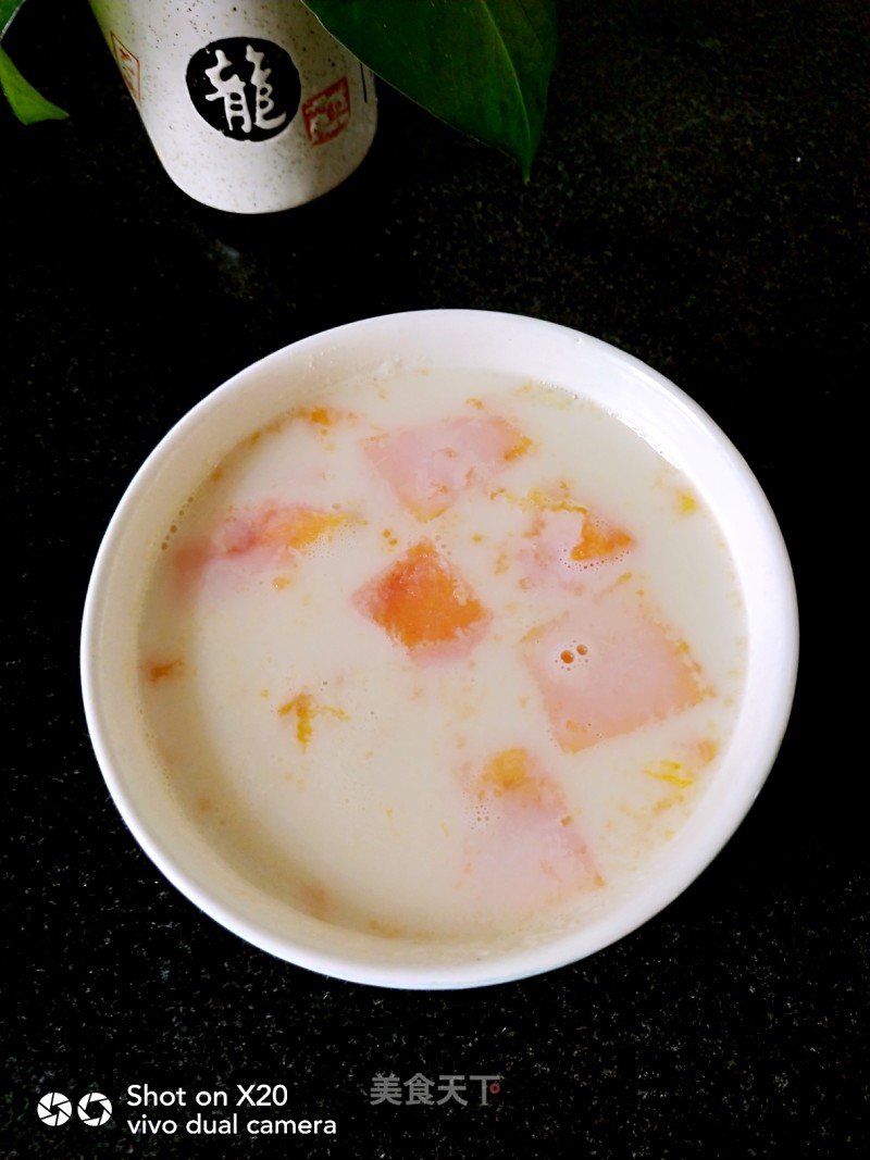 Soy Milk Papaya recipe