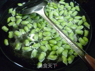 Olive Vegetables Mixed with Edamame recipe