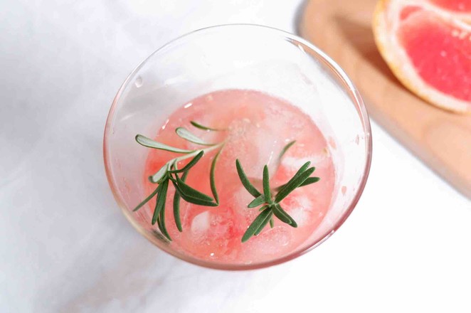 Full Glass of Pomelo Soda recipe