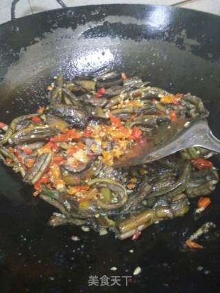 Stir-fried Eel recipe