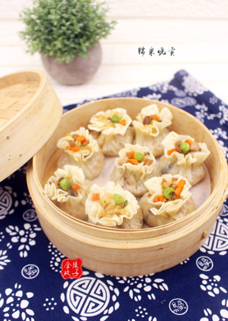Simple and Easy to Make Glutinous Rice Shaomai recipe