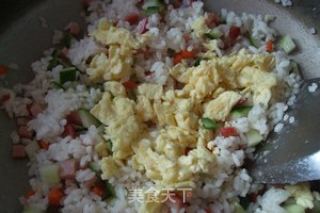 Assorted Egg Fried Rice recipe