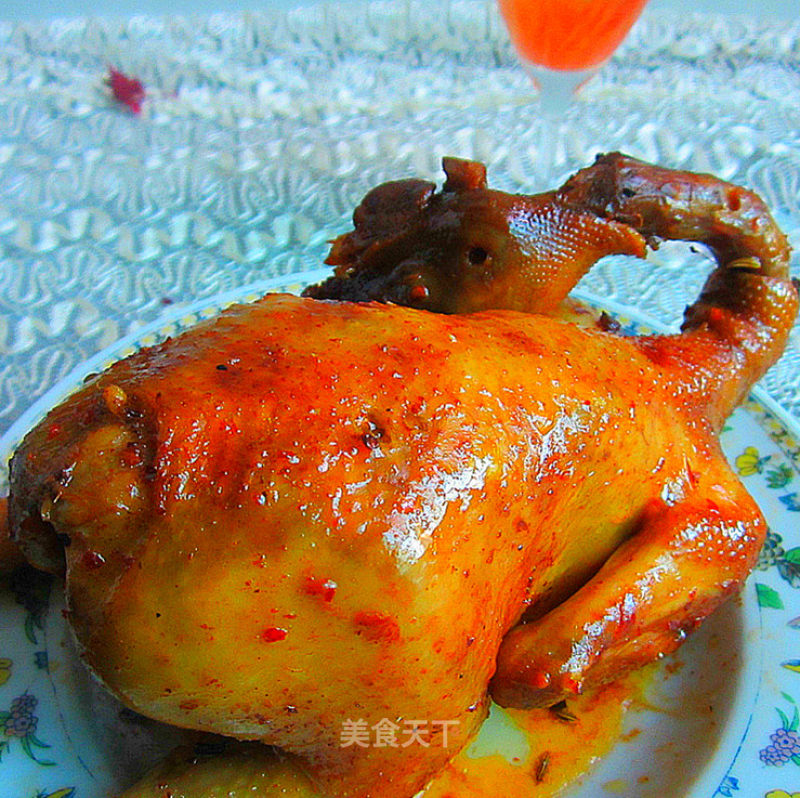 Microwave Roasted Chicken recipe