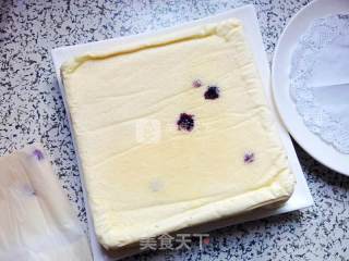 #aca烤明星大赛# Oil-free Blueberry Yogurt Cake recipe
