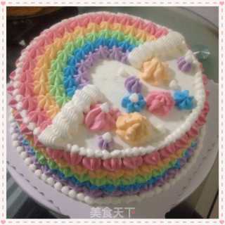 Rainbow Cake recipe