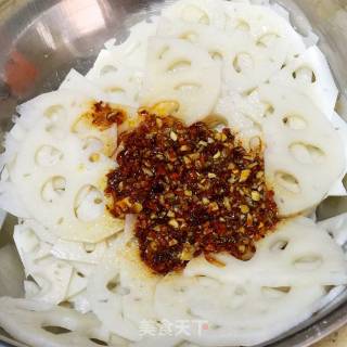 Hot and Sour Lotus Root Slices recipe