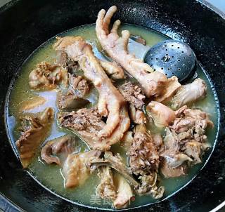 Big Bone Chicken Stewed Potatoes and Shiitake Mushrooms recipe