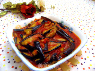 Happy Baby Growing Up Meal---boiled Eggplant with Tomatoes recipe