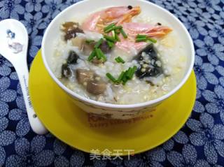 Laba New Flavor_seafood Preserved Egg Congee recipe