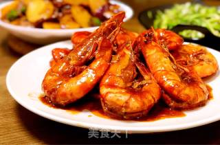 Braised Prawns recipe