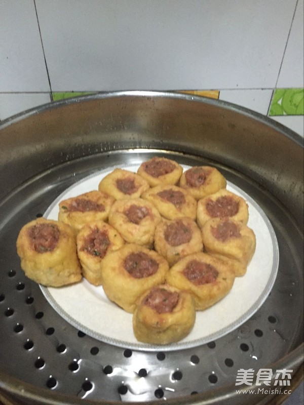 Whitebait Stuffed with Bean Paste recipe