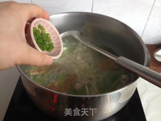 Fresh Mushroom Egg Dumpling Soup recipe