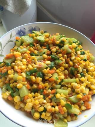 Vegetarian Fried Tender Corn Kernels recipe