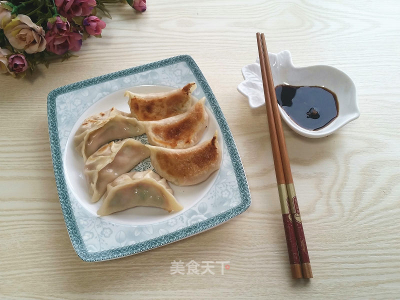 Fried Dumplings with Minced Meat and Mashed Potatoes recipe