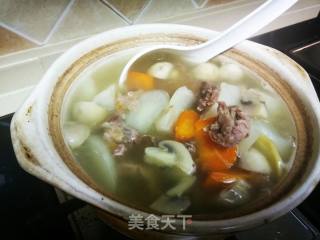 Oxtail Radish Soup for Two recipe