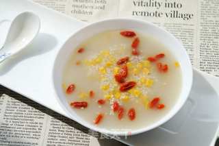 Black Millet Porridge with Sweet Potatoes and Wolfberry recipe