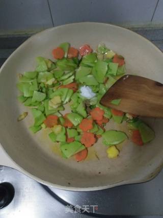 Stir-fried Chayote recipe