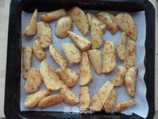 Lazy Baked Potato Wedges recipe