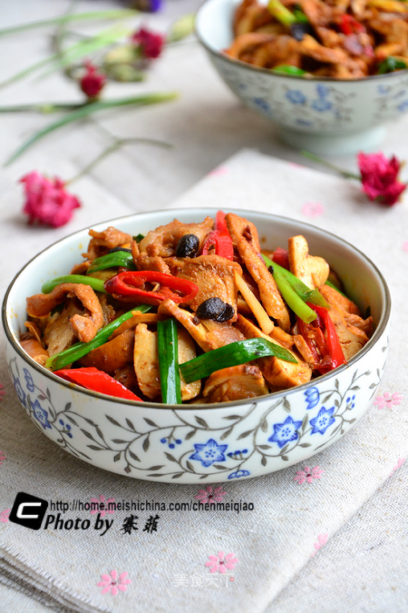 【home Cooking】fragrant Dried Pork