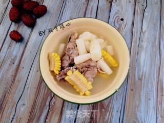 Spine Yam Corn Soup recipe