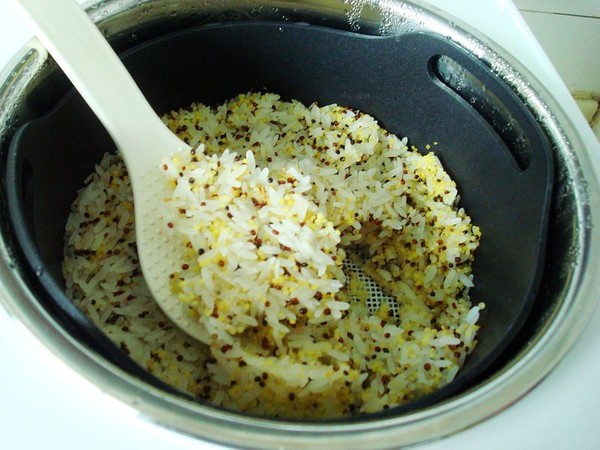 Three-color Whole Grain Rice recipe