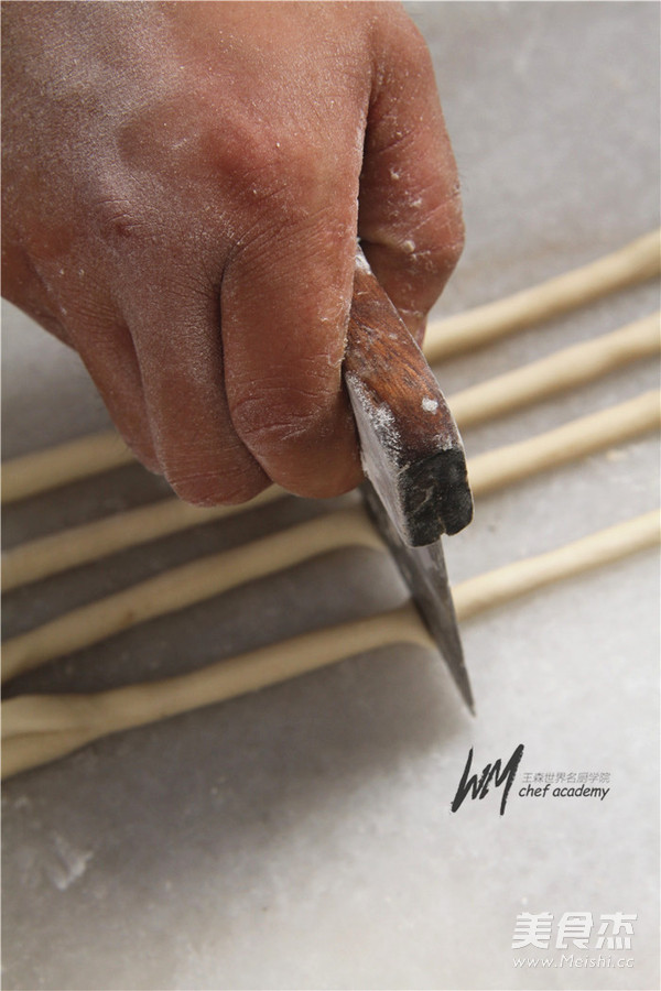 Wheat Ears Garnished Bread recipe