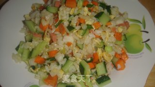 Assorted Egg Fried Rice recipe