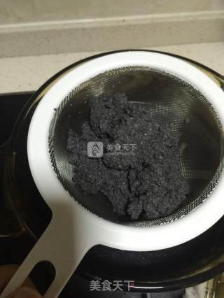 Homemade Black Sesame Paste recipe