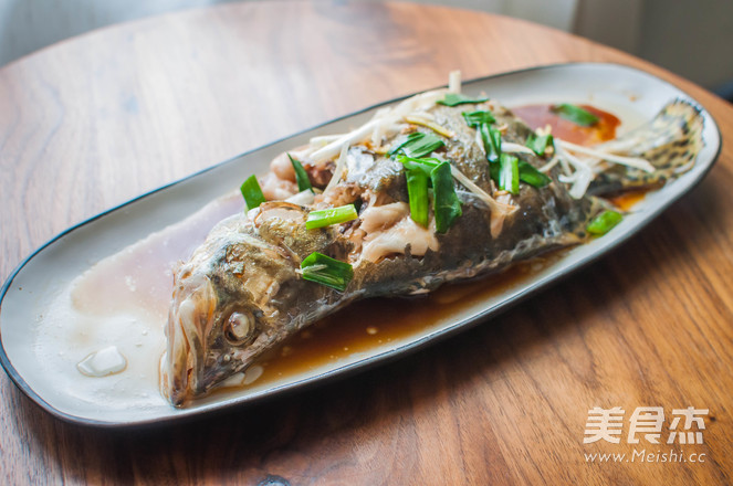 Steamed Mandarin Fish recipe