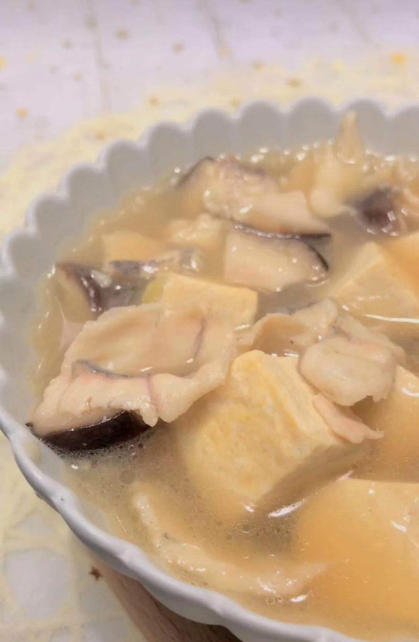 Black Fish Tofu Soup recipe