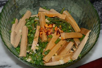 Coleslaw Liver and Spinach recipe