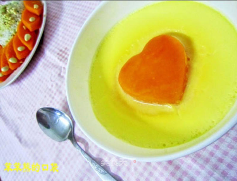 Papaya Steamed Egg recipe