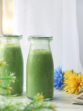 Spinach Oatmeal Cashew Green Smoothie recipe