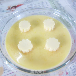 Steamed Egg with Tofu recipe