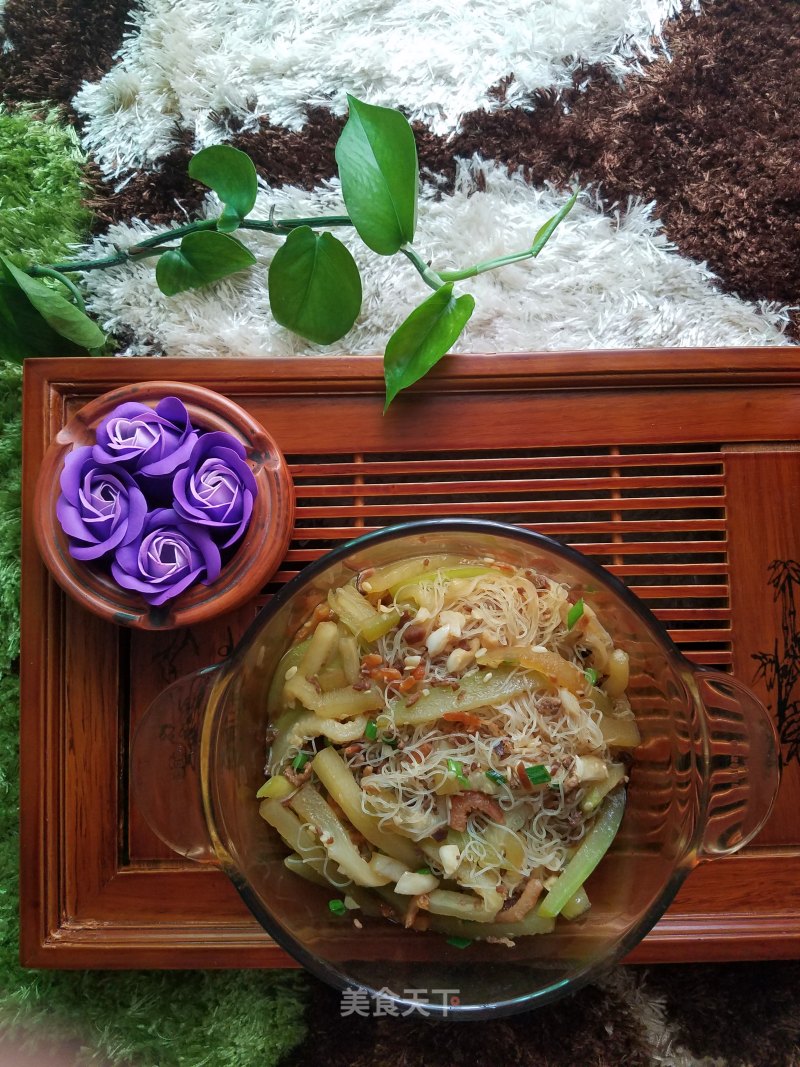 Squash Vermicelli in Clay Pot