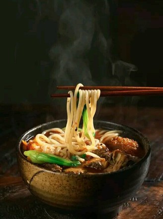Spicy Pork Ribs Rice Noodles recipe