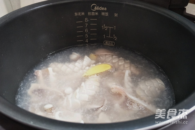 Boiled Squid Flower recipe