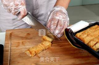 Pan-fried Tofu Skin Rolls recipe