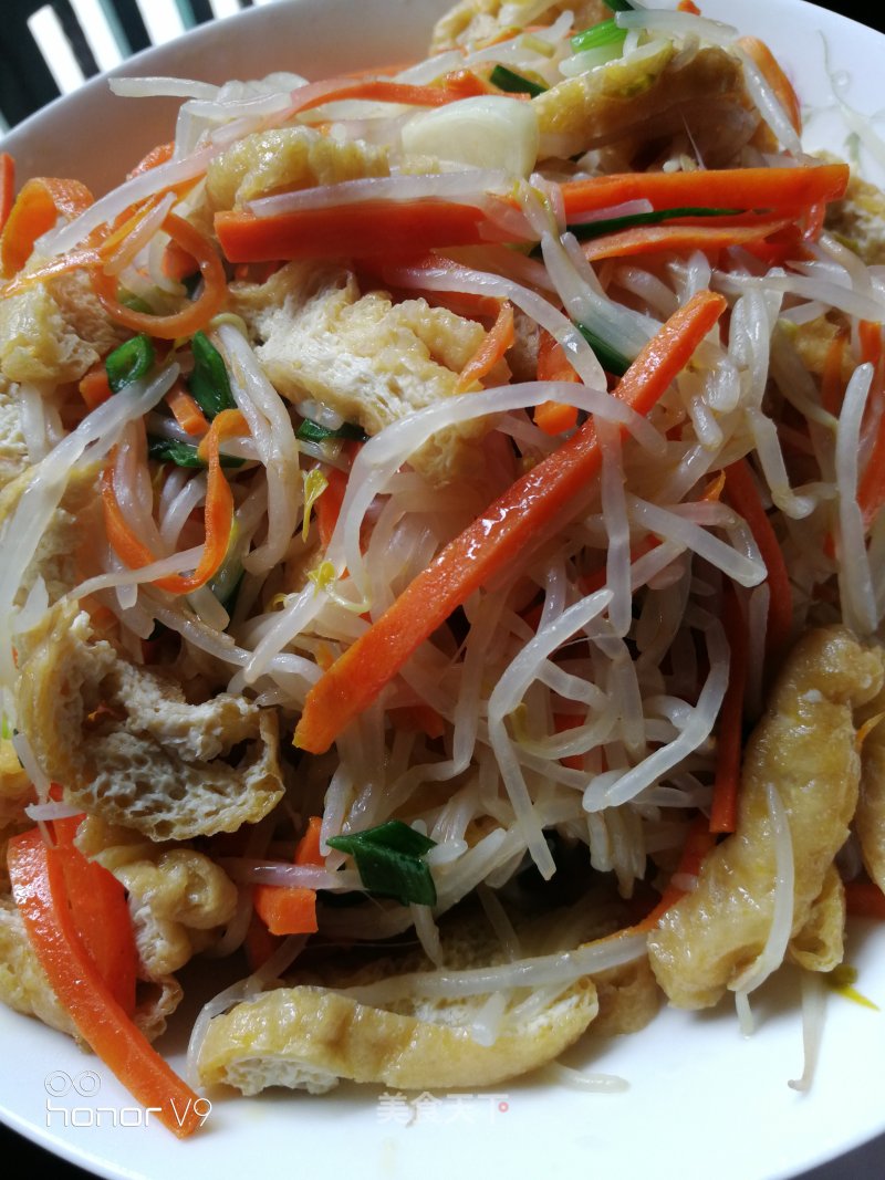 Vegetarian Fried Tofu Shreds recipe