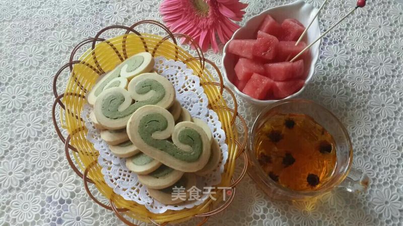 Matcha Butterflies recipe