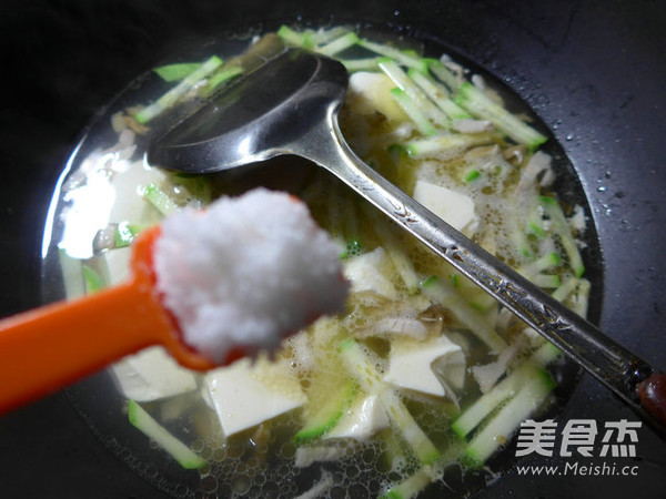 Three Silk Tofu Soup recipe