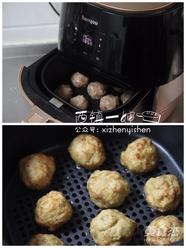 Yam Meatballs recipe